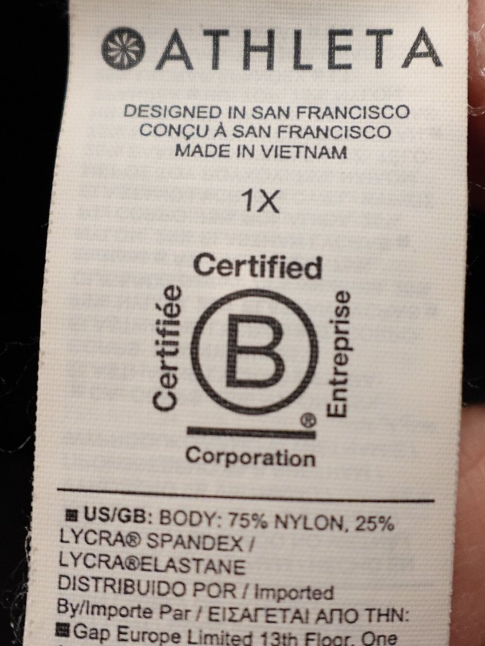Athleta Black High-Rise Leggings - Picture 11 of 12